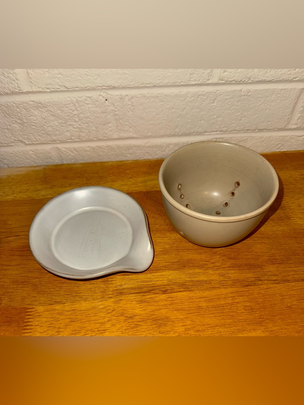 Hearth & Hand Stoneware Berry Bowl and Spoon Rest
